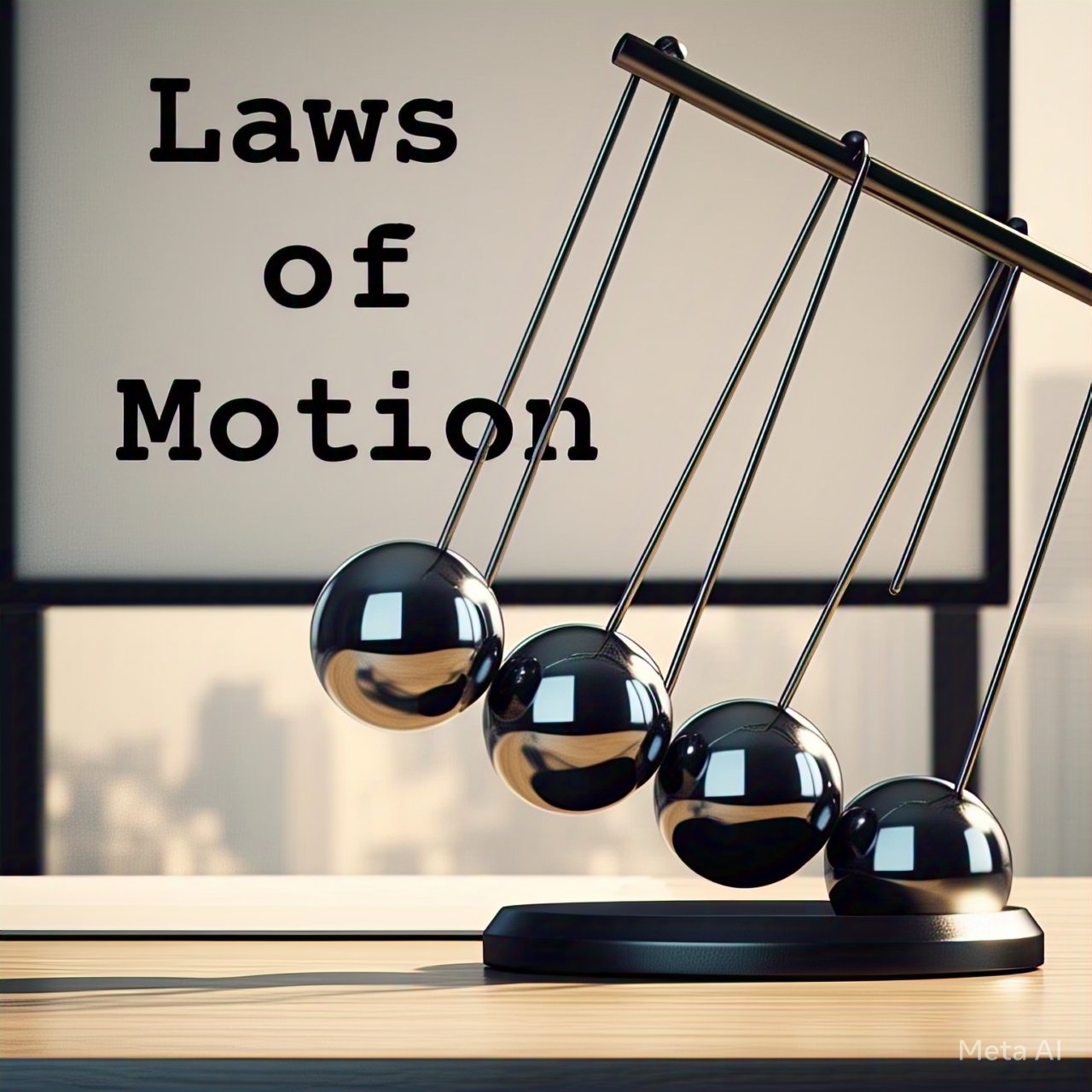 Ilustración de las leyes de Newton